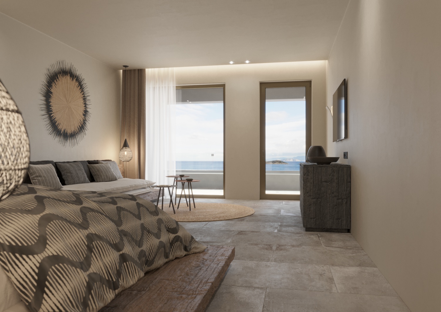 Minos Palace - ONE-BEDROOM INFINITY BLUE SUITE