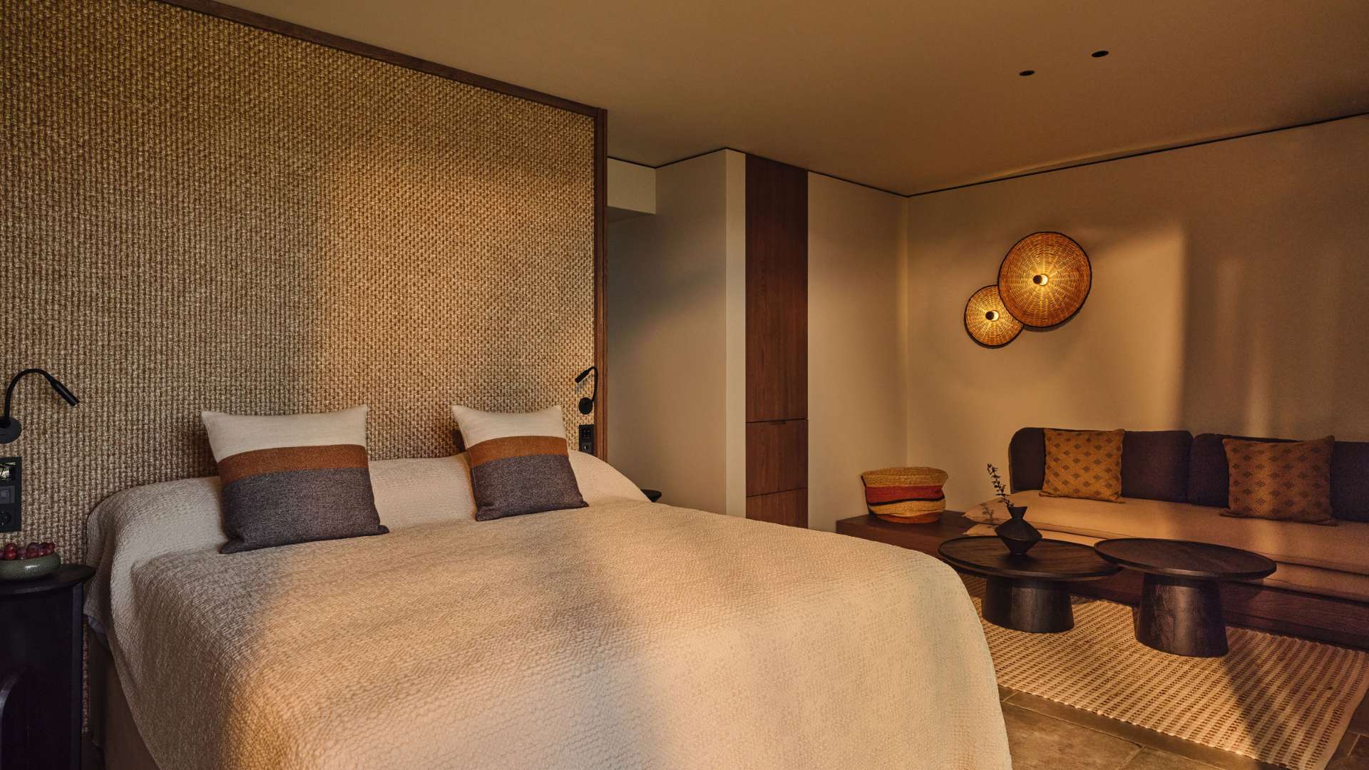Zen Beachfront Bungalow Bedroom