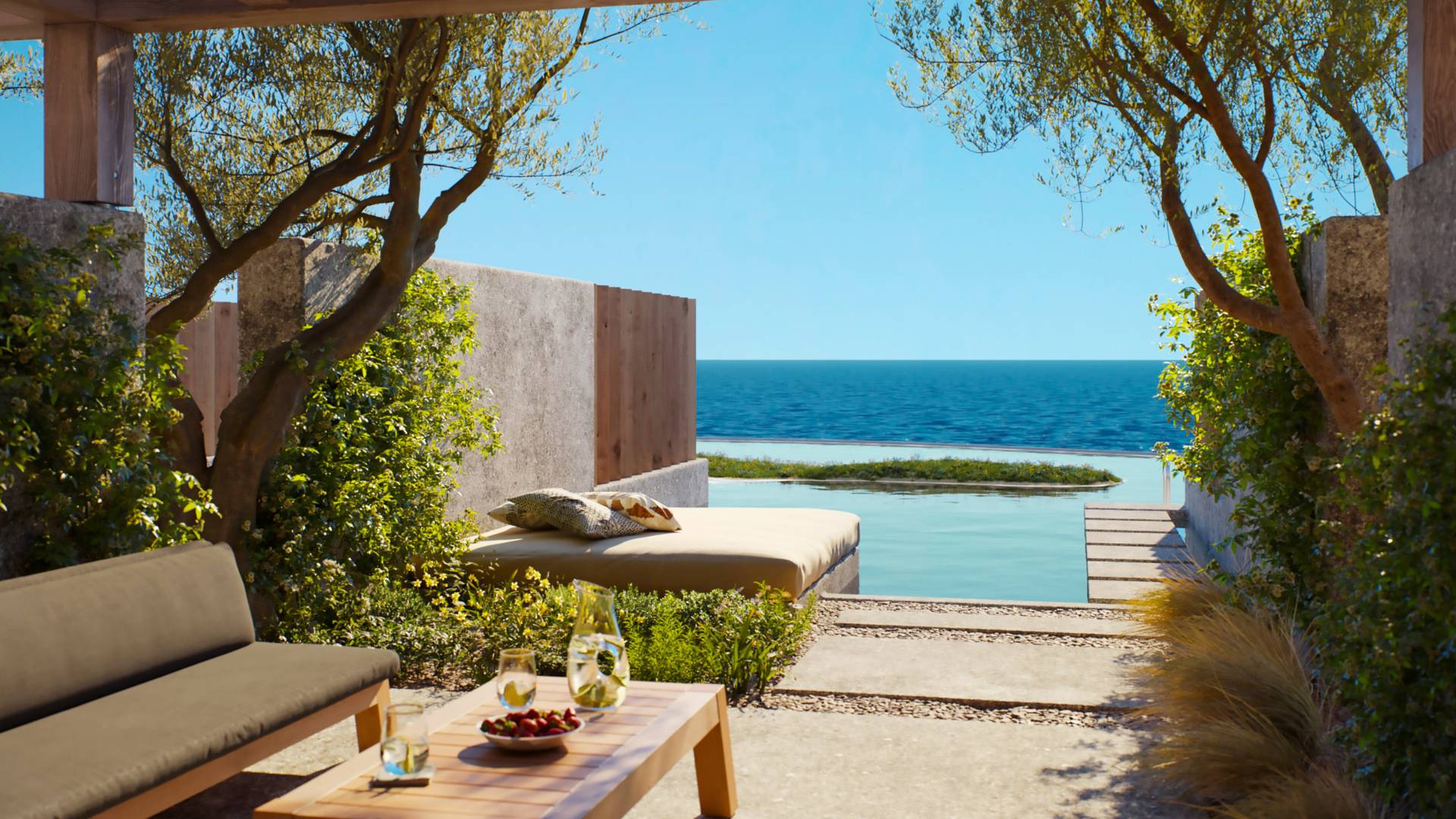 Infinity Lagoon Suite with Private Pool Hero