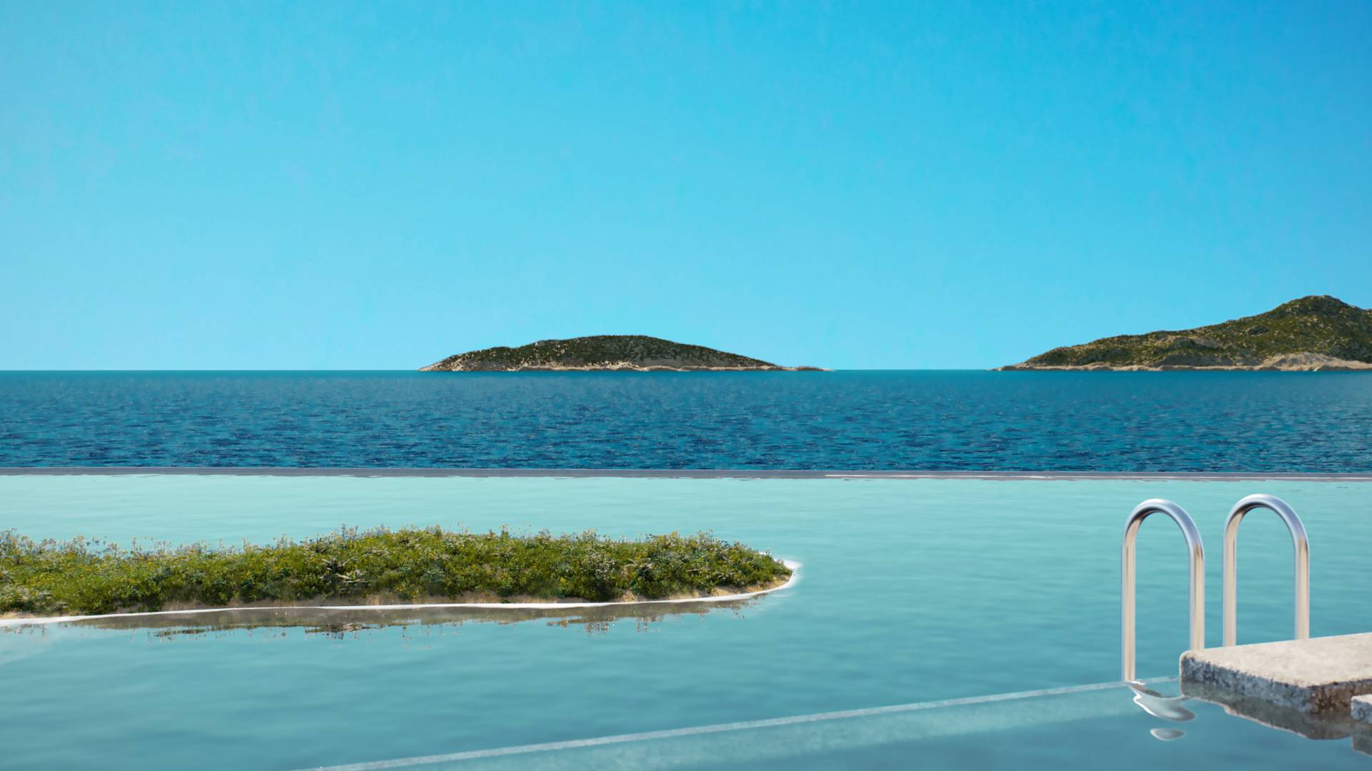 Infinity Lagoon Suite with Private Pool View