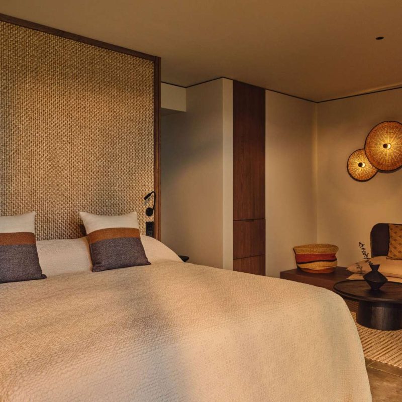 Zen Beachfront Bungalow Bedroom